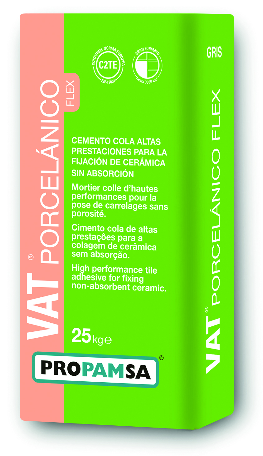 VAT PORCELANICO FLEX BLANC (4X5) 20 KG