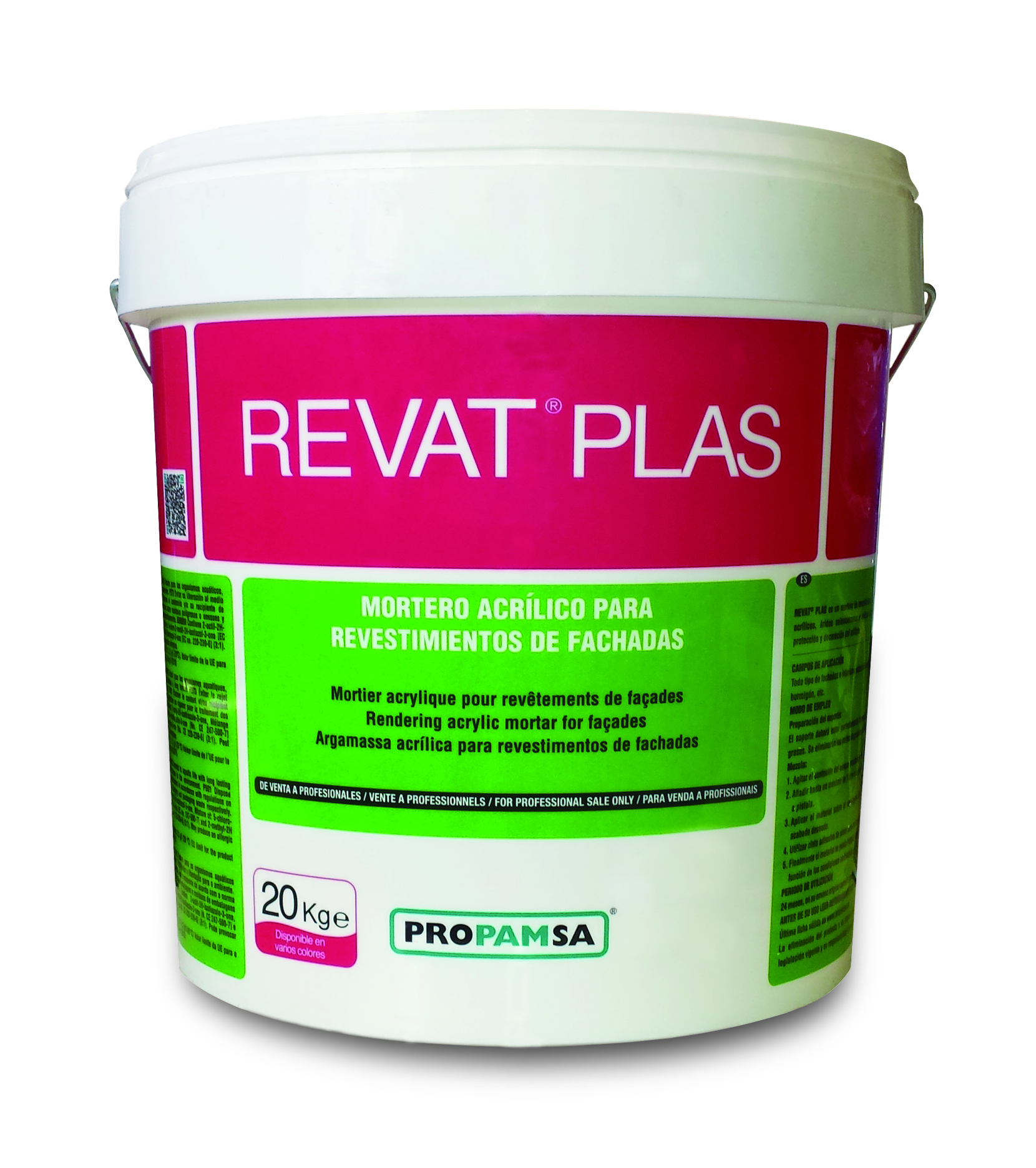 REVAT PLAS ASH (GRIS CLAIR) 20 KG
