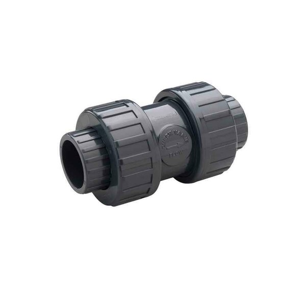 Válvula antirretorno PVC encolar Ø75mm con muelle
