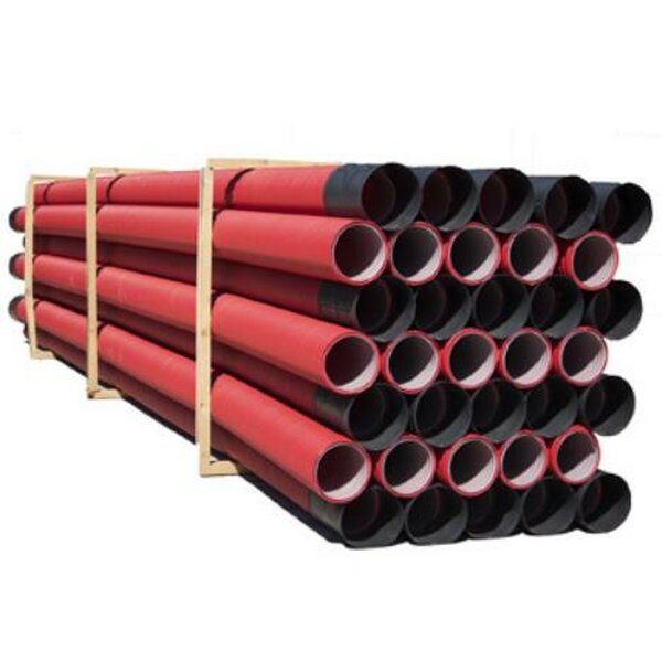 CANALIZACIÓN ULTRATP-I LIGERO ROJO BARRA Ø160