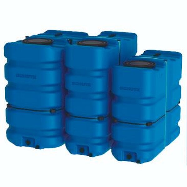 Depósito de agua Schütz modelo Aquablock XL Capacidad 3000 Litros