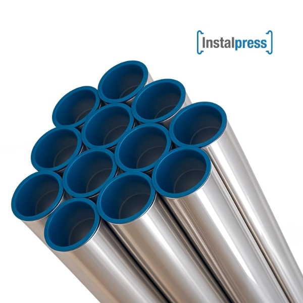 TUBO ACERO INOXIDABLE AISI 304 BRILLO 5 MTS EN 10312-1 Ø54X1,2