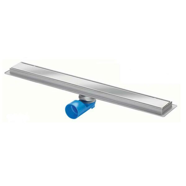 Canal en acero inoxidable con sumidero ABS 600x70x67/95