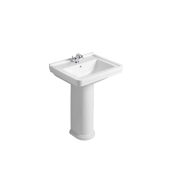 Miniatura de Pedestal clásico NOBLE color blanco