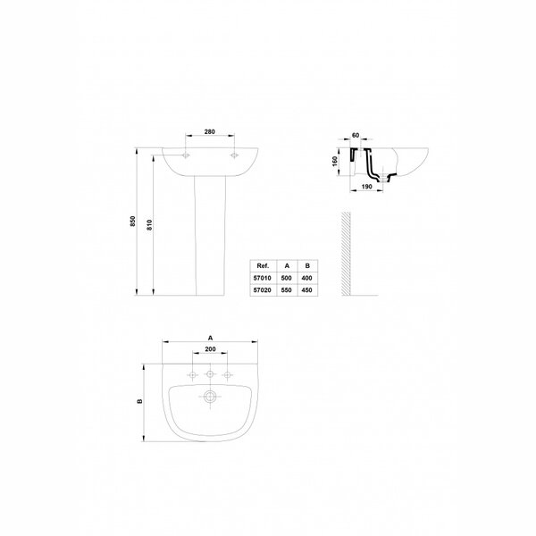 Miniatura de Pedestal LIZZ color blanco