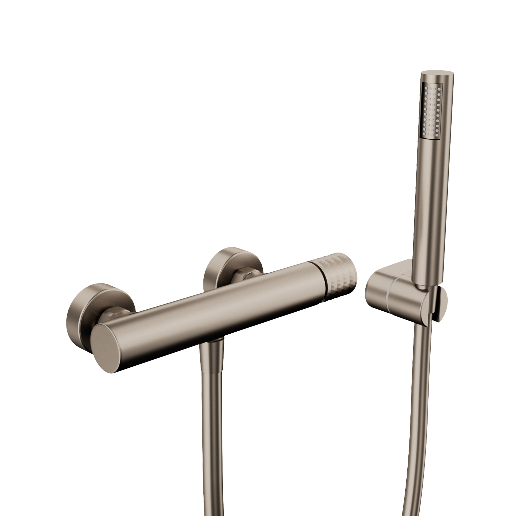 MITIGEUR DOUCHE C/KIT HELIOS NICKEL