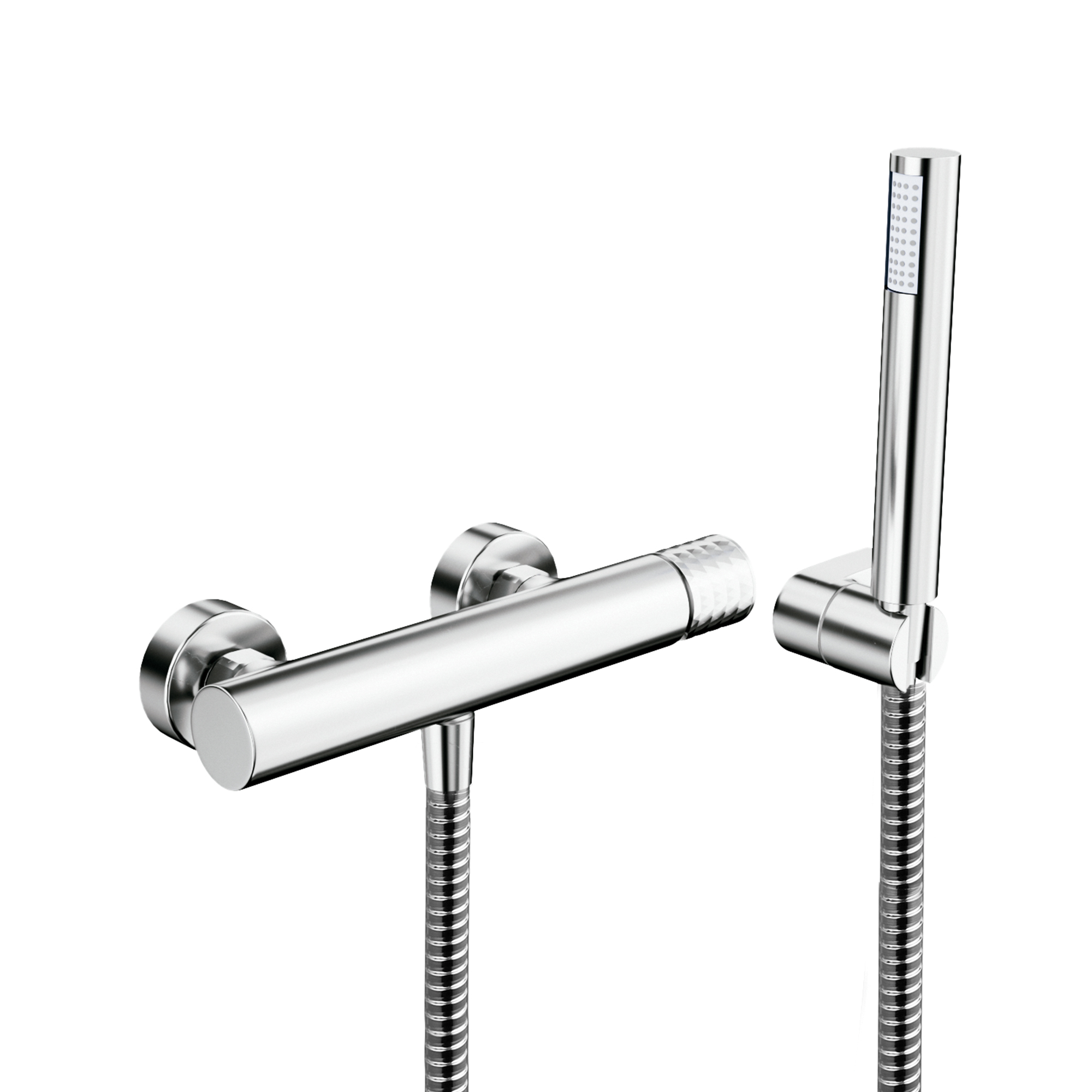 MITIGEUR DOUCHE C/KIT HELIOS/RADIO CHROME