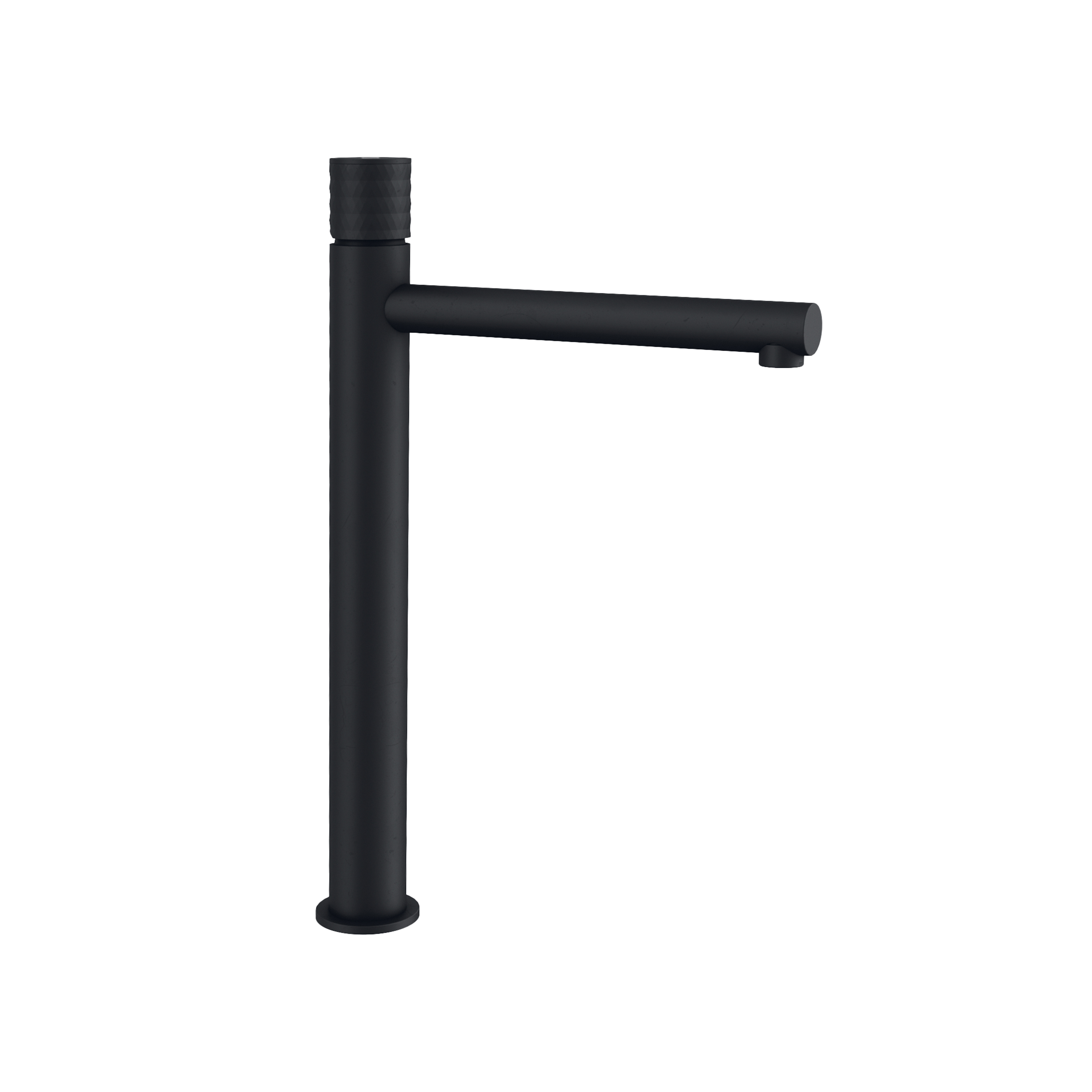 MITIGEUR LAVABO HAUT RADIO NOIR