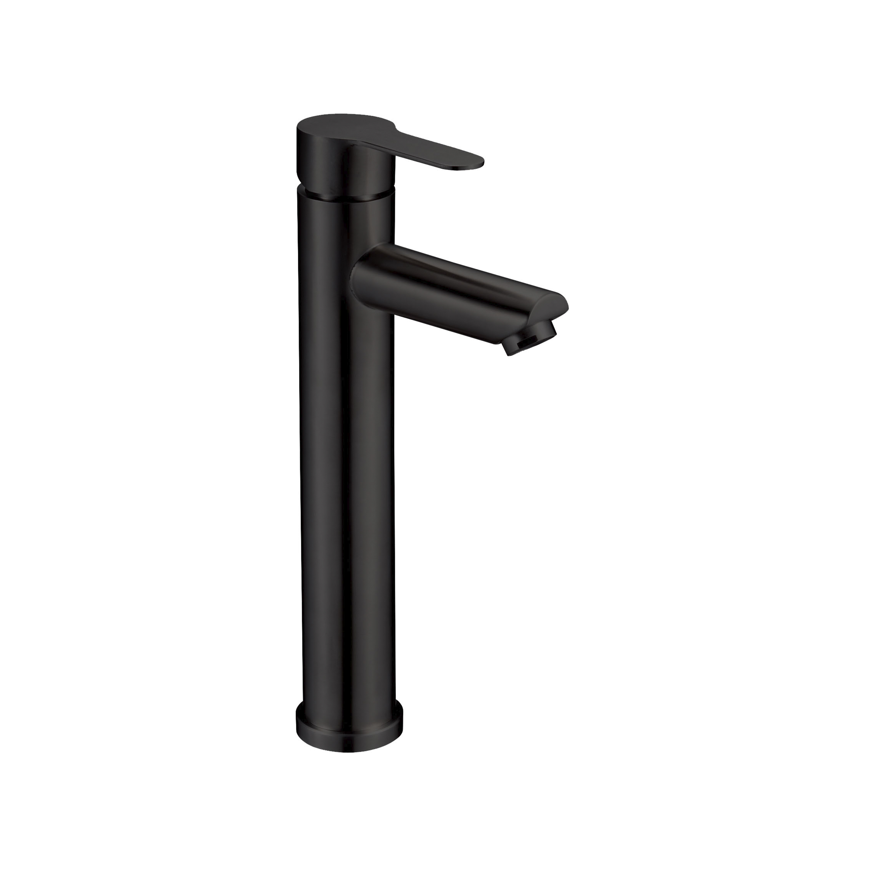 MITIGEUR LAVABO HAUT IONY NOIR ACIER