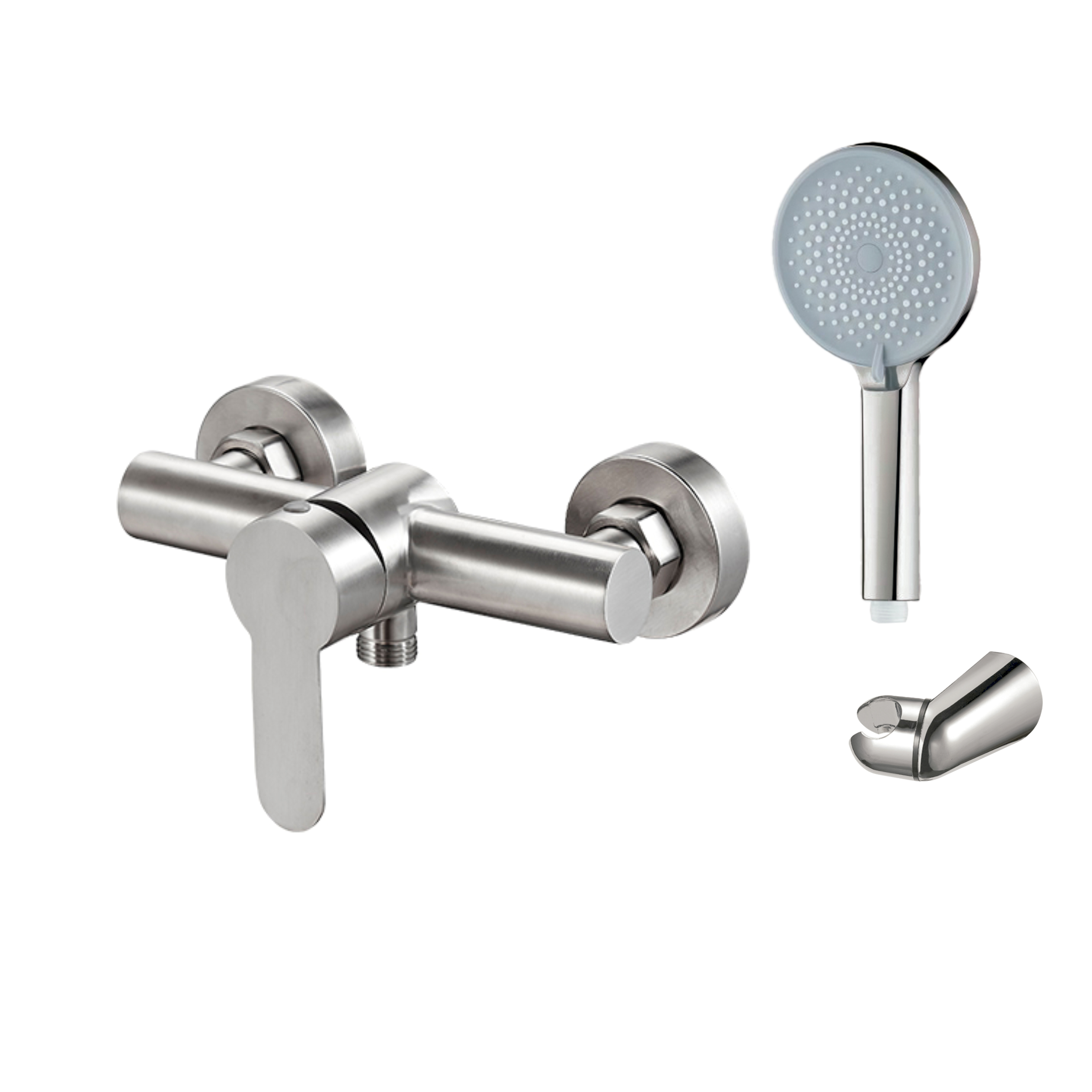 MITIGEUR DOUCHE IONY ACIER C/KIT