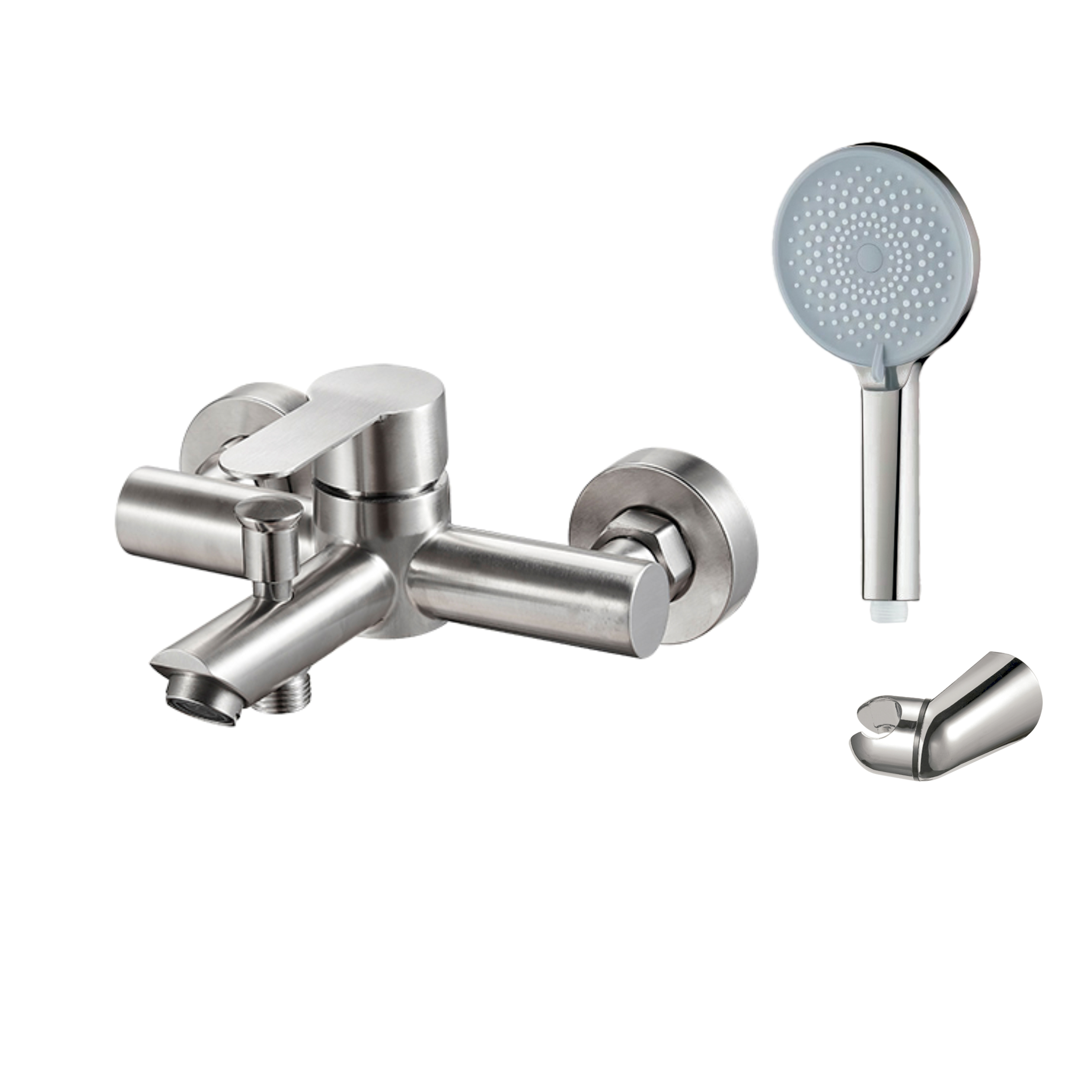 MITIGEUR BAIN IONY ACIER C/KIT
