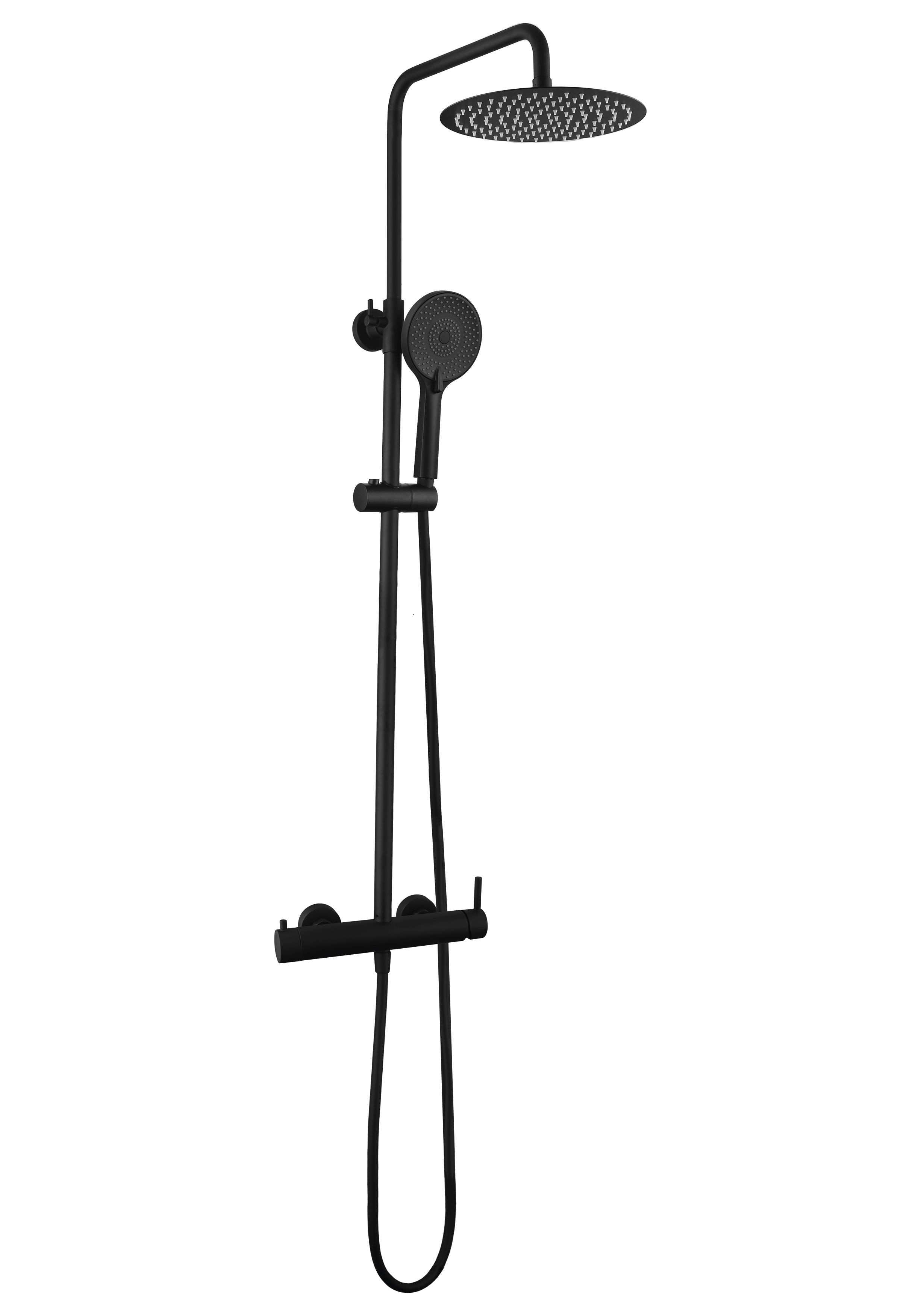 COLONNE DE DOUCHE MITIGEUR INVERTER R NOIR