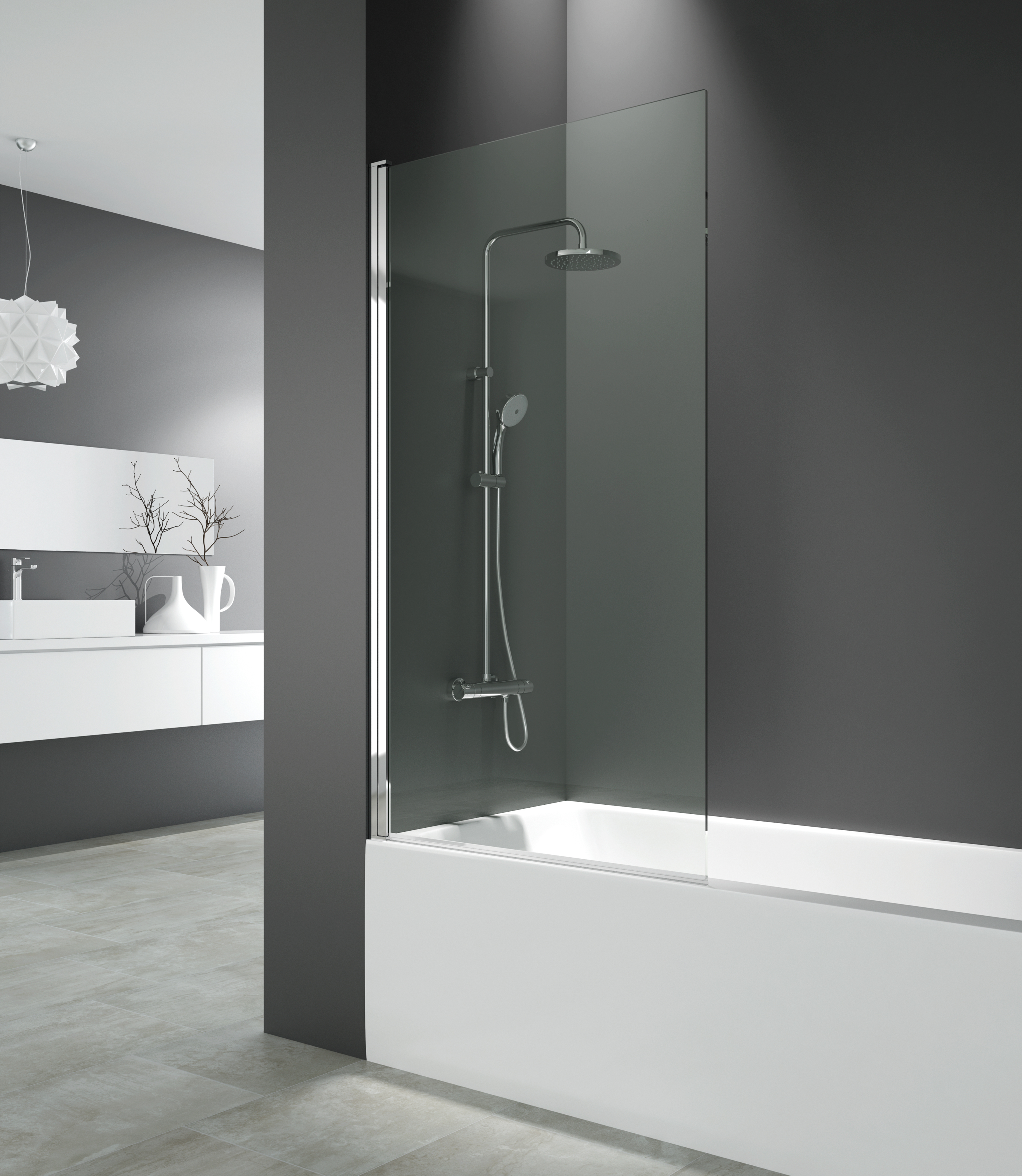 PAROI PORTE OPEN TRANSPARENTE - 0121