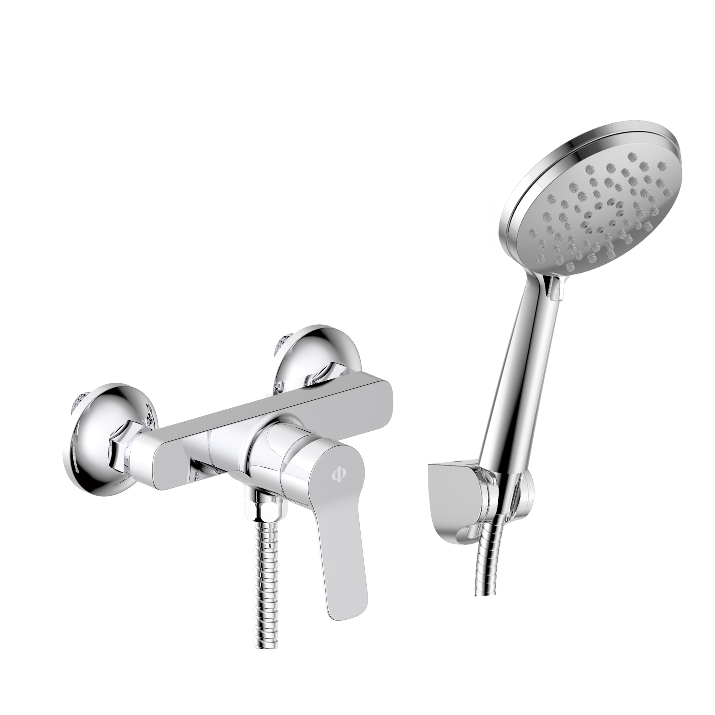 MITIGEUR DOUCHE C/KIT RHIO CHROME