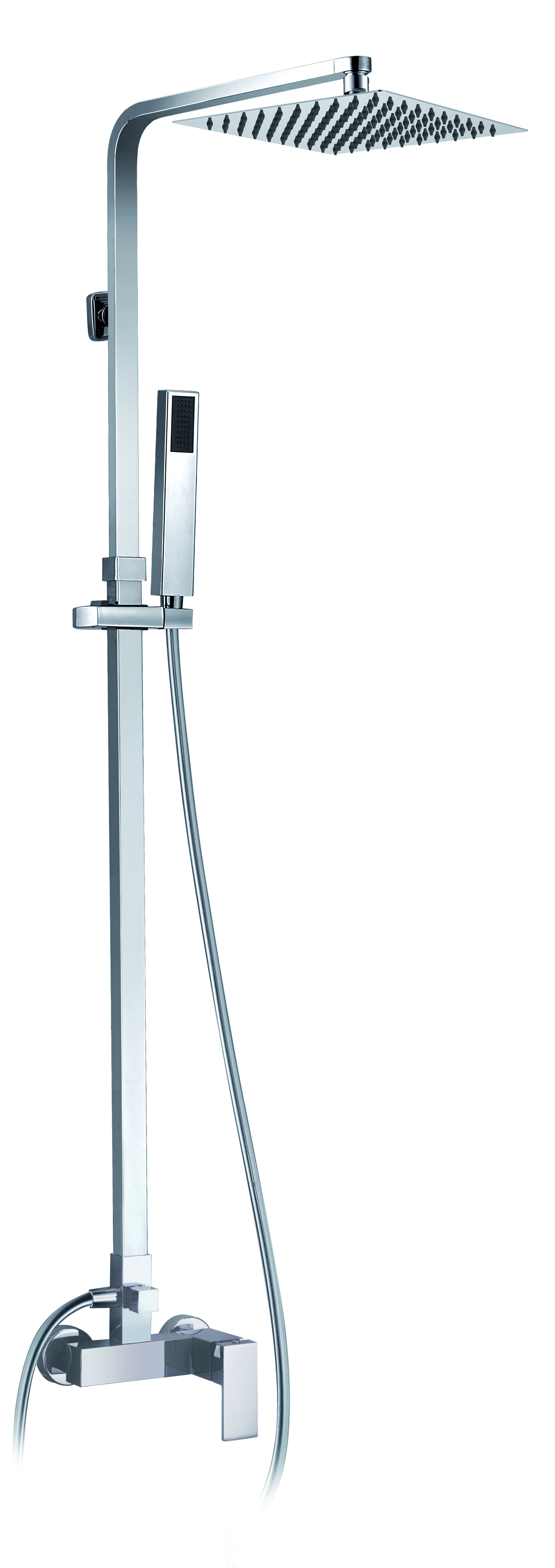 COLONNE DE DOUCHE QUADRA MITIGEUR CHROME