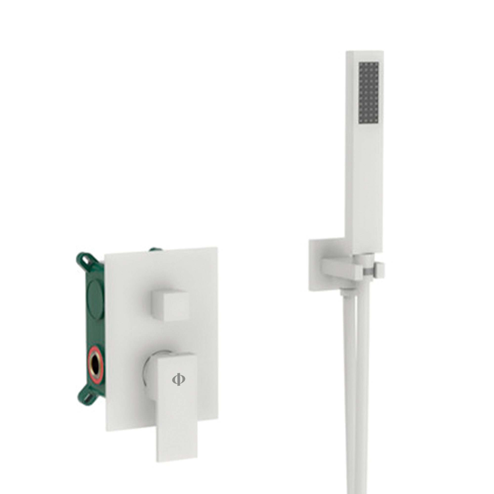 ENSEMBLE ENCASTRE MITIGEUR ORION BLANC