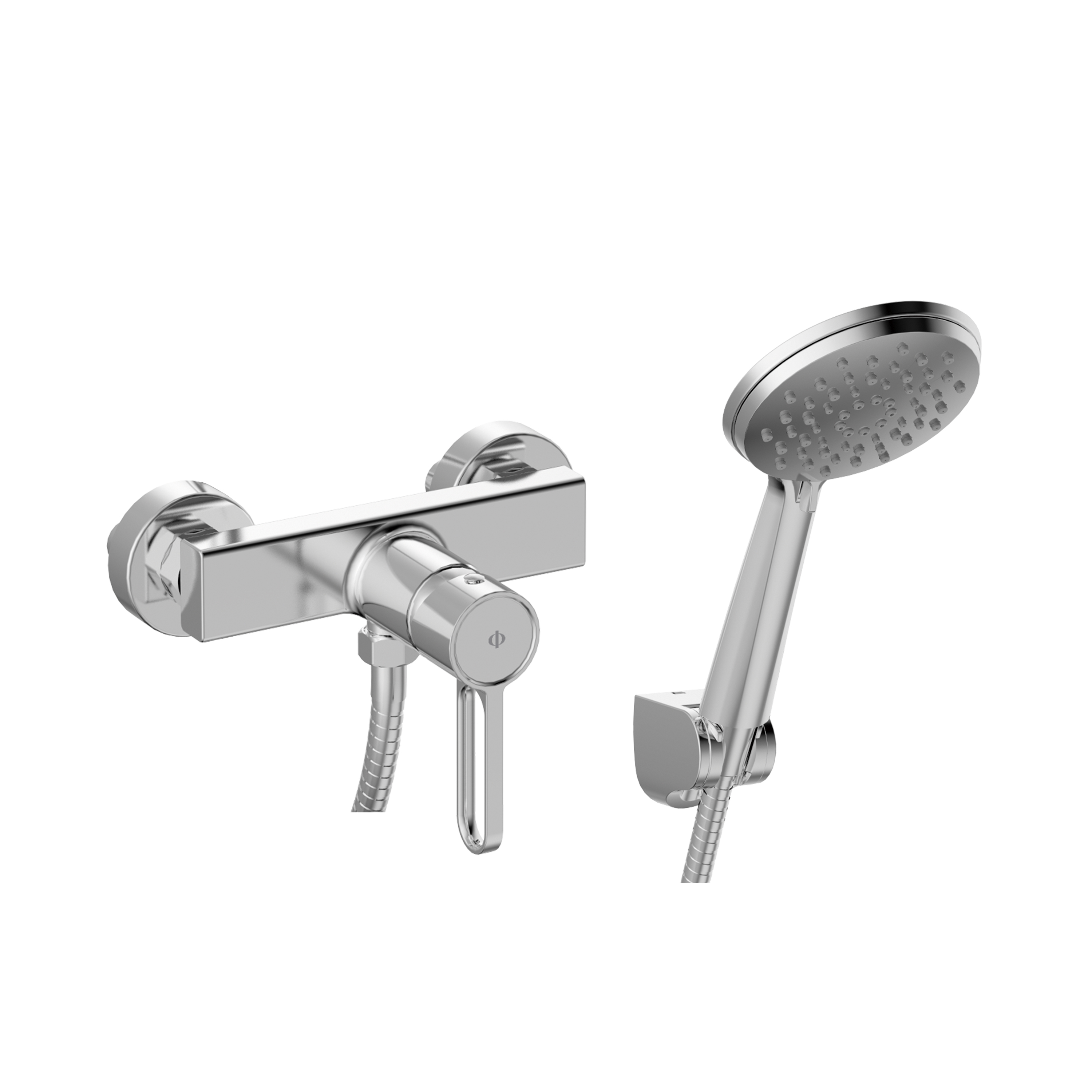 MITIGEUR DOUCHE C/ KIT DUCHA DIOR CHROME