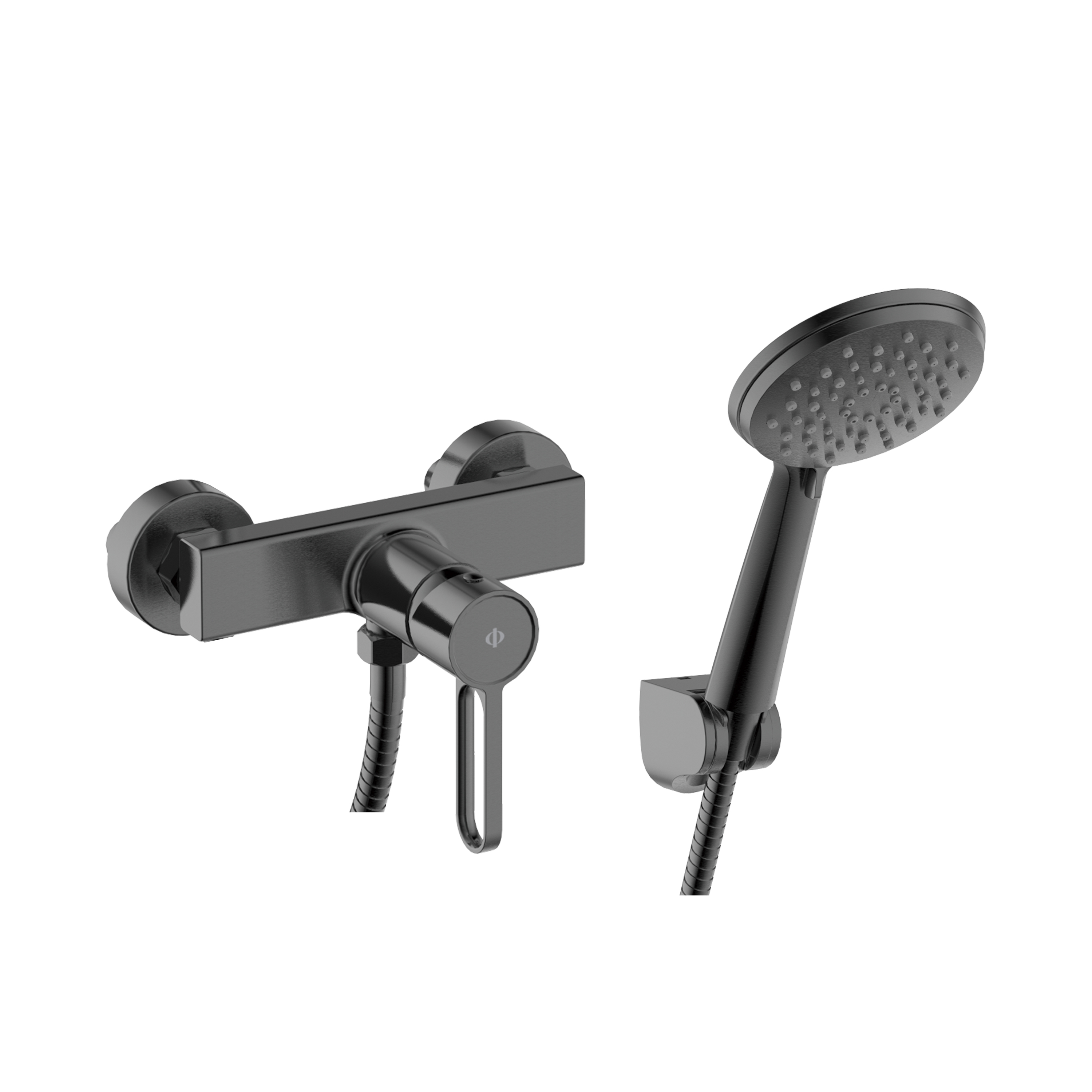 MITIGEUR DOUCHE C/KIT DUCHA DIOR TITANIO