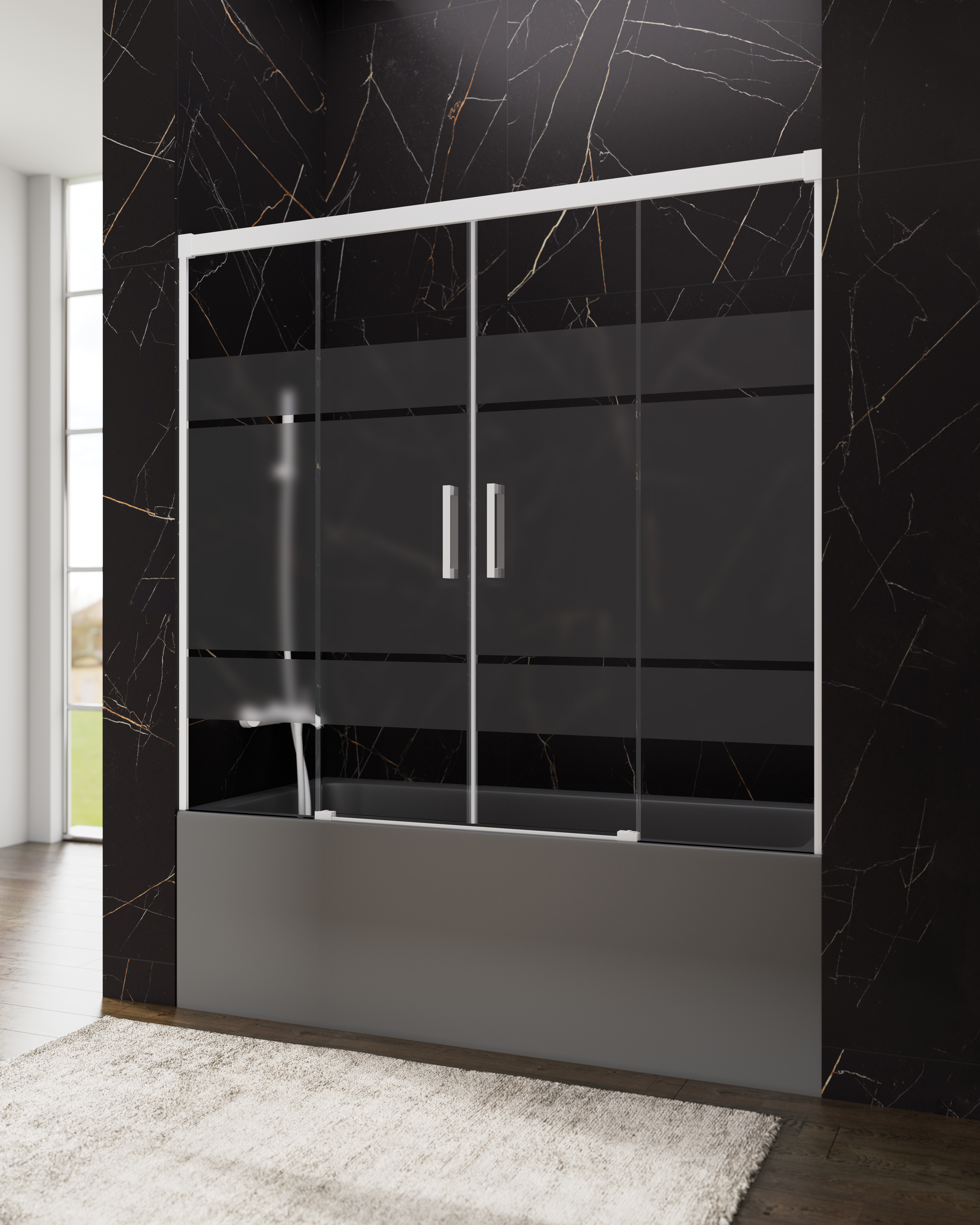 ***FRONTAL BASIC SPAZIO BAIGNOIRE 160 SG BL - 6060+6060+5587