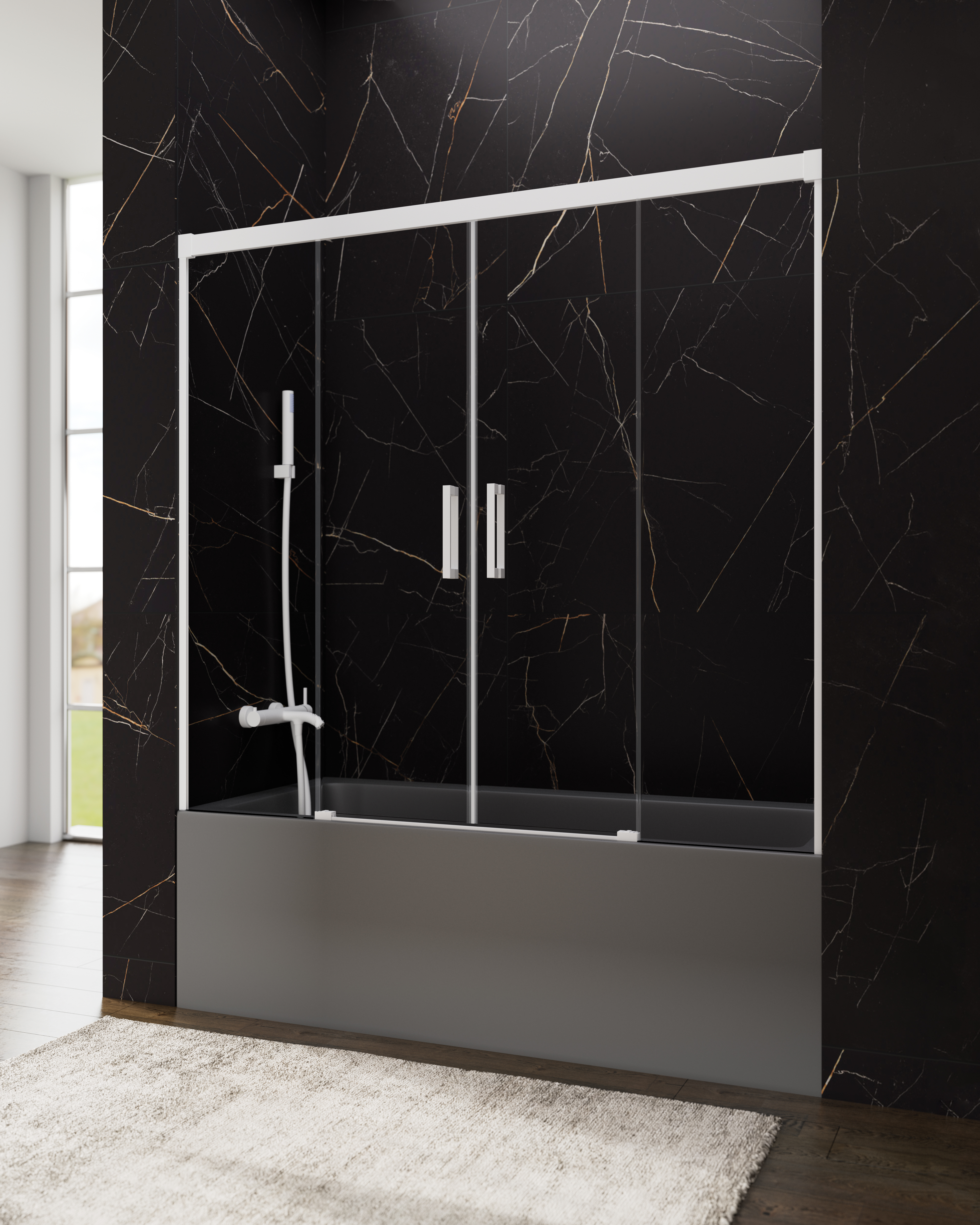 ***FRONTAL BASIC SPAZIO BAIGNOIRE 160 TP BL - 5060+5060+5587