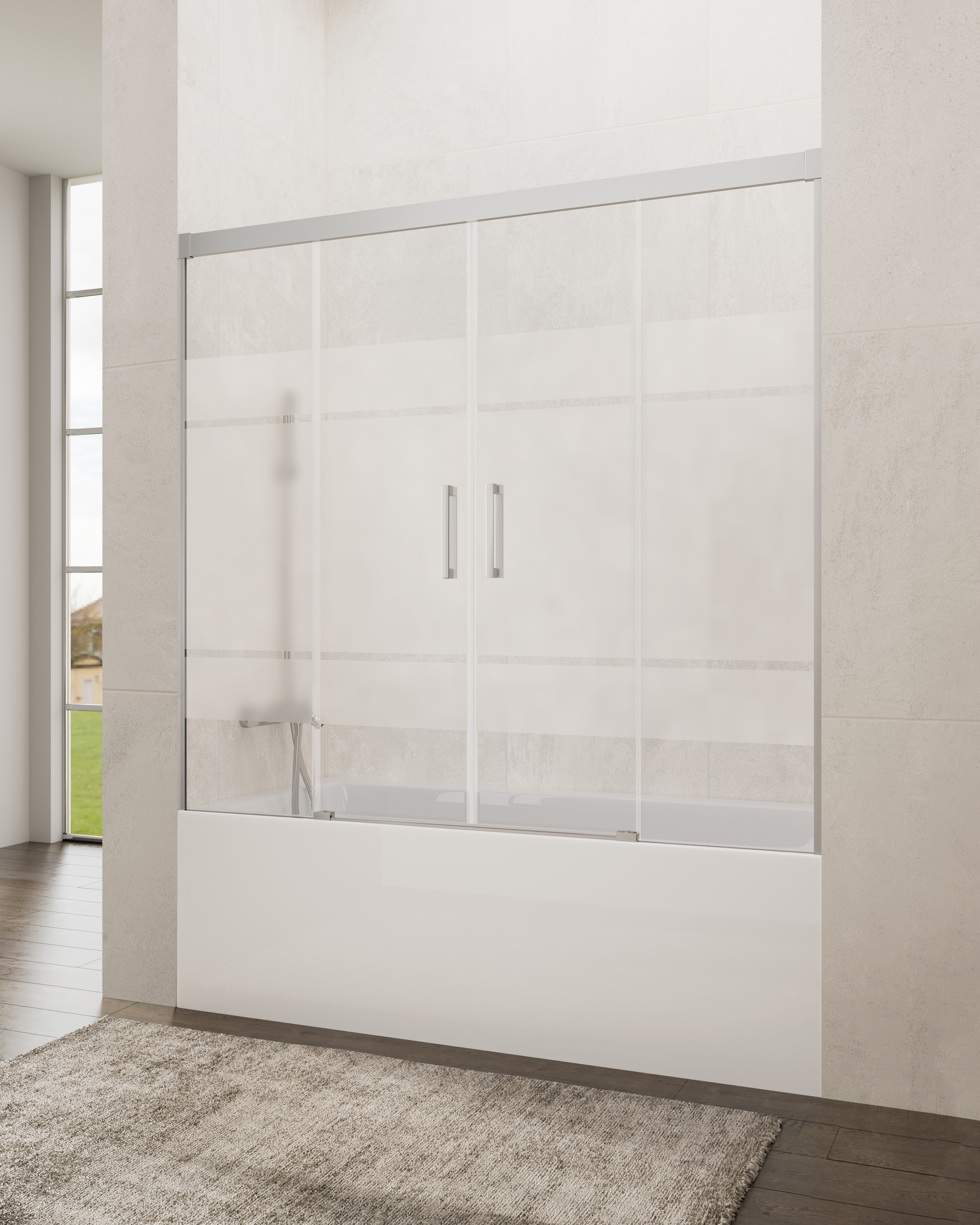 ***FRONTAL BASIC SPAZIO BAIGNOIRE 160 SG CR - 6060+6060+5459