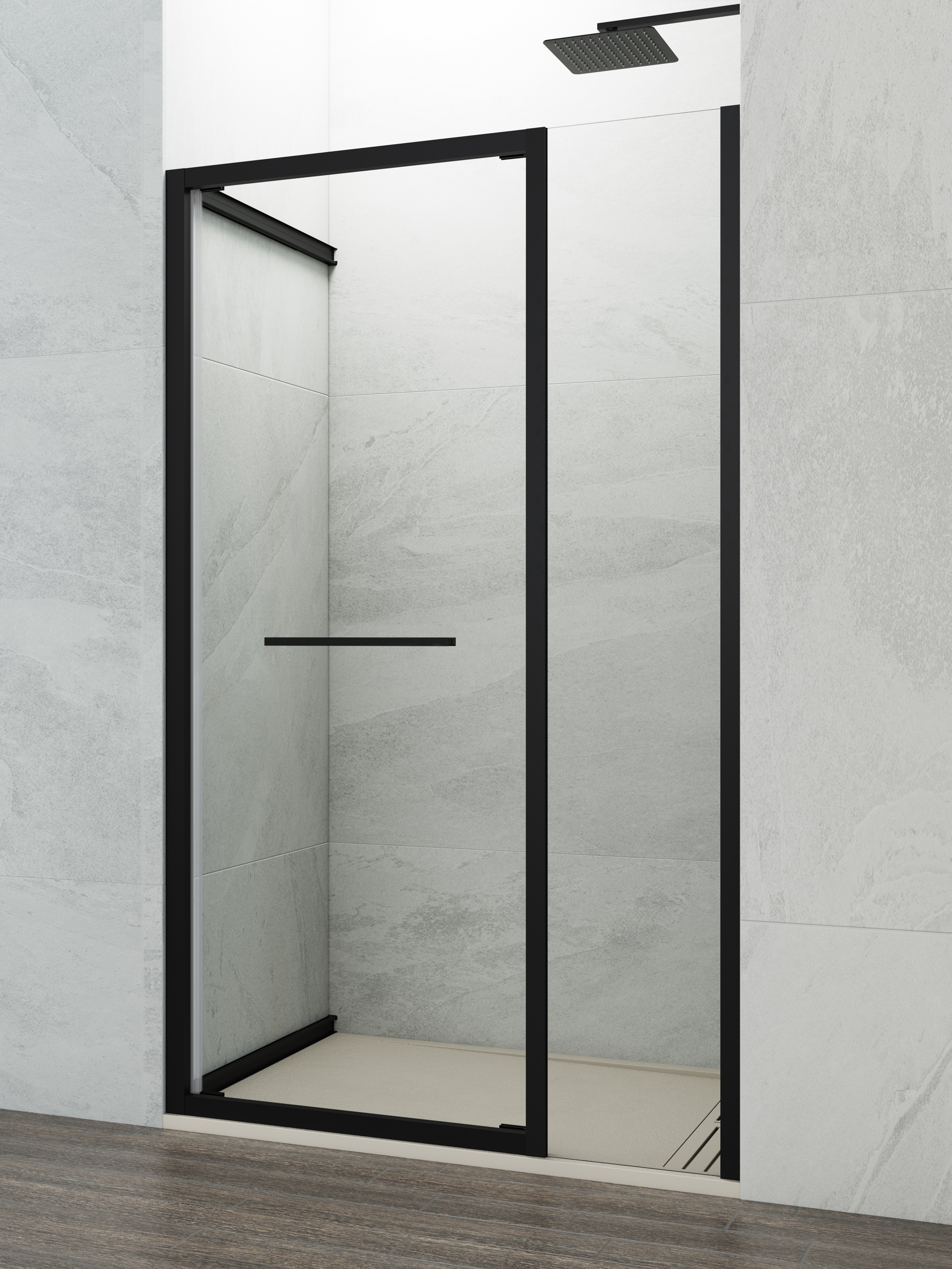 FRONTALE SPAZIO BLACK 1F1P AU MUR 84,5-87 (25+65) - 9025+1260N