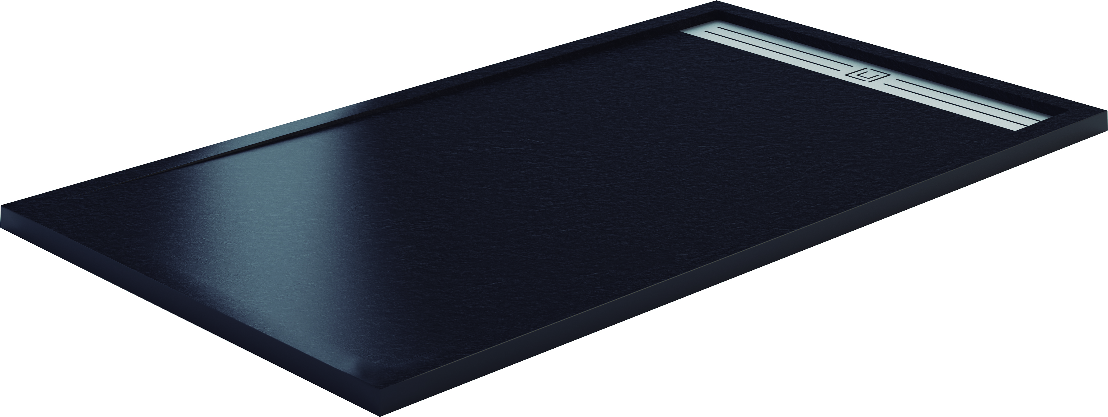 RECEVEUR STYLE PLUS 200x80 GRAPHITE