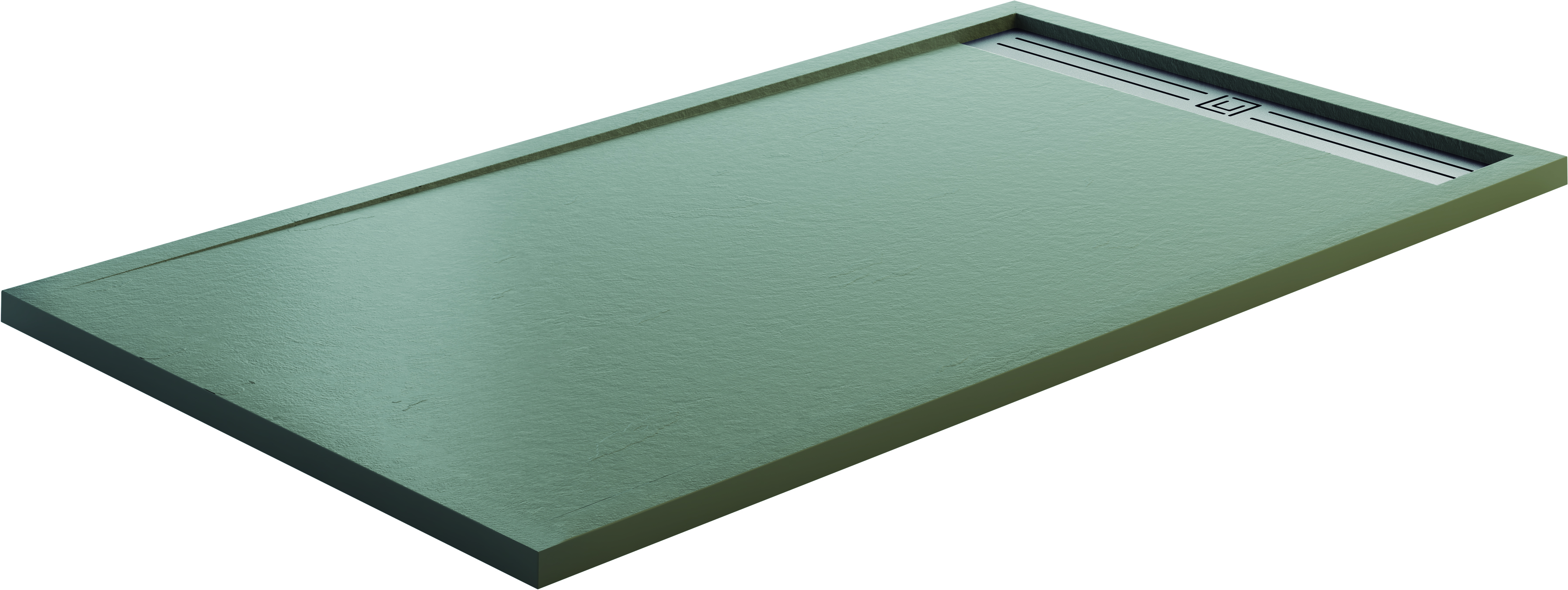 RECEVEUR STYLE PLUS 160x90 GRIS