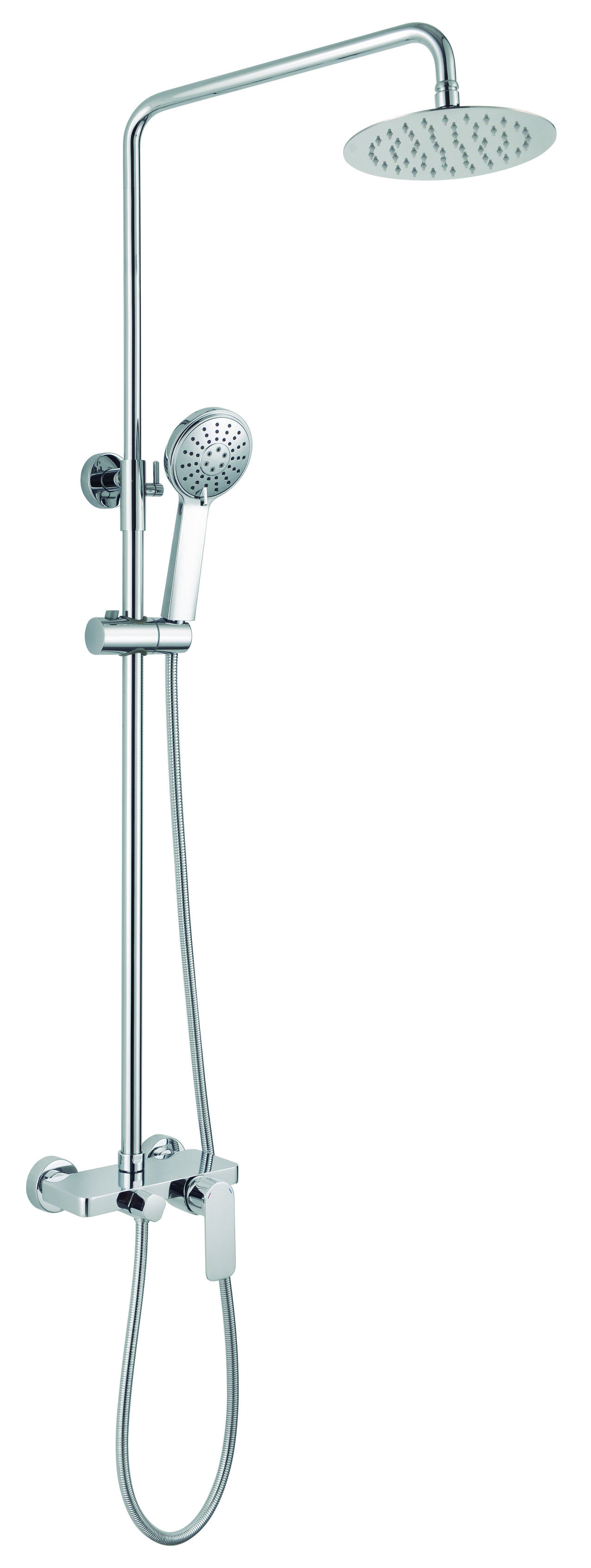 COLONNE DE DOUCHE CASSIO CHROME MITIGEUR