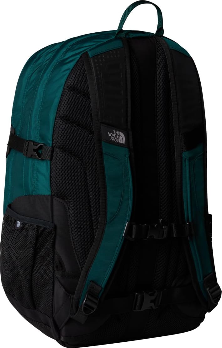 north face borealis backpack black heather fanfare green Women's by The TNF White and Mid Grey has articulated shoulder straps THE NORTH FACE Borealis Commuter