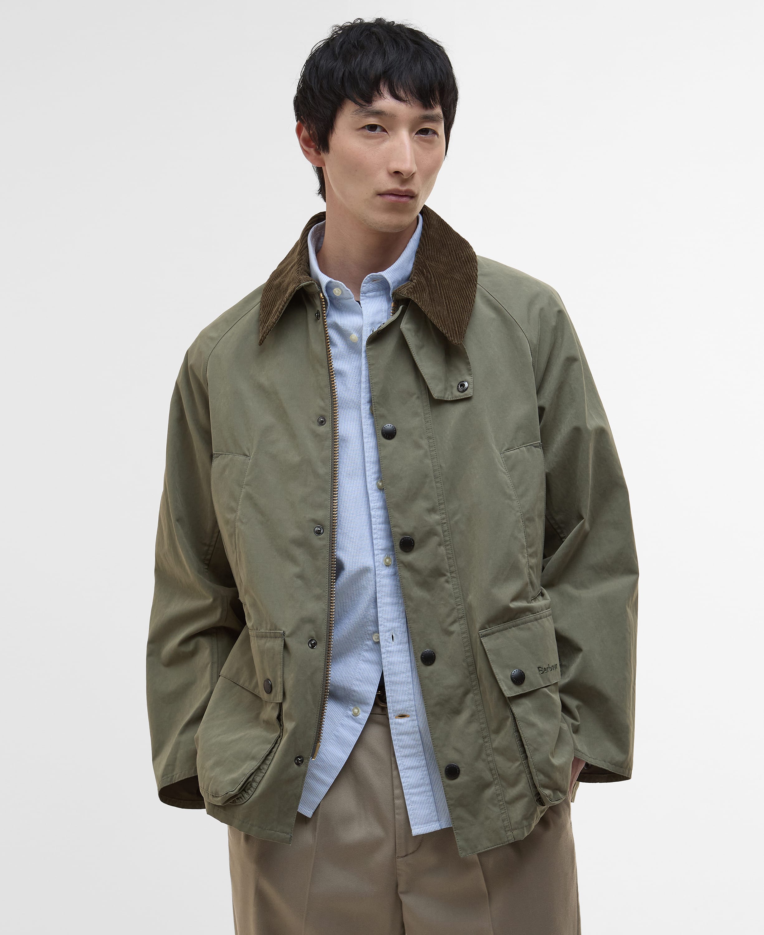 BARBOUR Jacket BARBOUR BARBOUR OS PEACHED BEDALE CASUAL JACKET Man