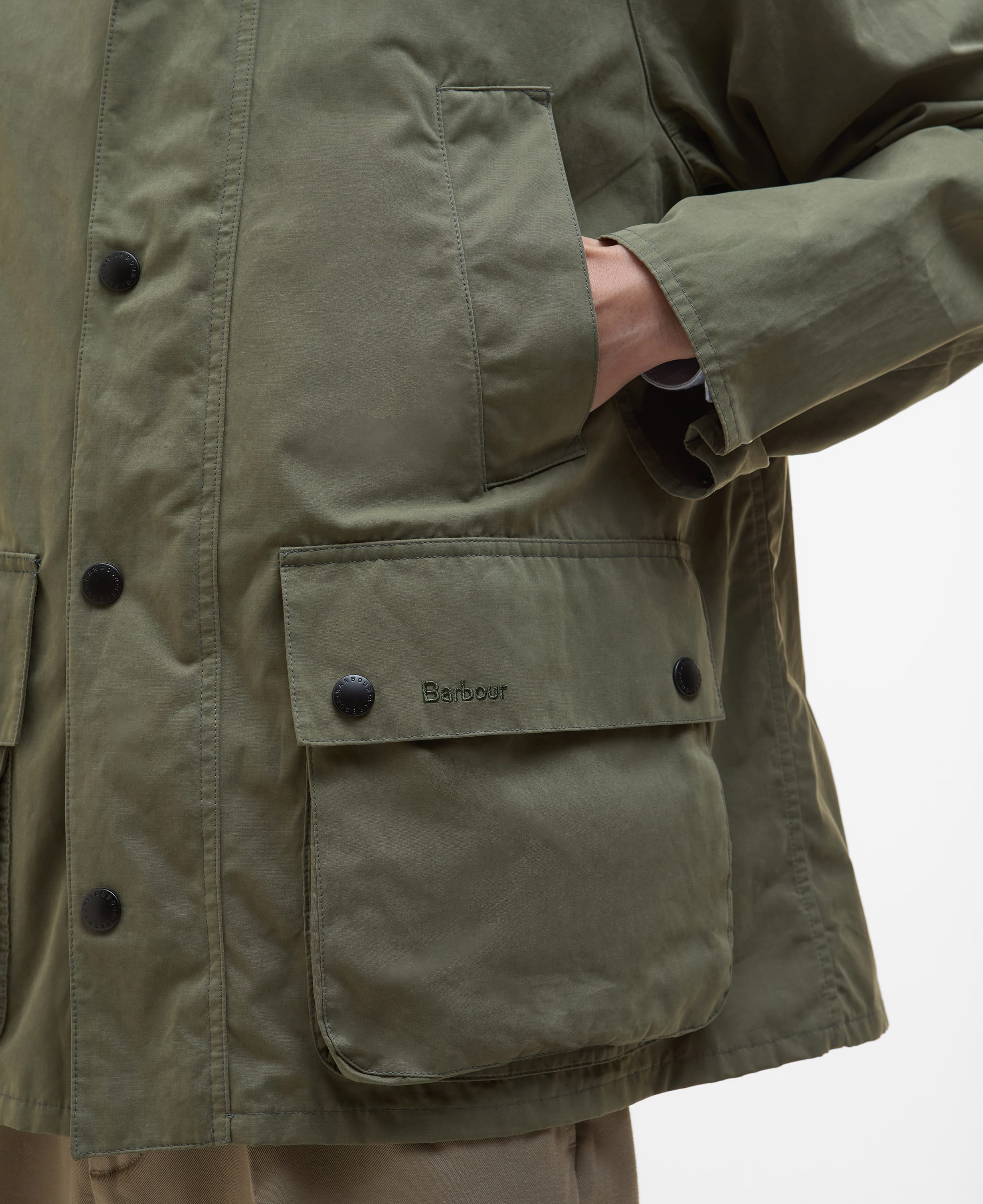 BARBOUR Jacket BARBOUR BARBOUR OS PEACHED BEDALE CASUAL JACKET Man