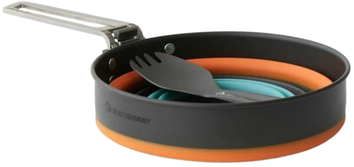 Set De Couverts Camping Sea To Summit – Aluminium Anodisé, 26 G, Fourchette-cuillère-couteau, Robuste Et Léger Pour Trekking