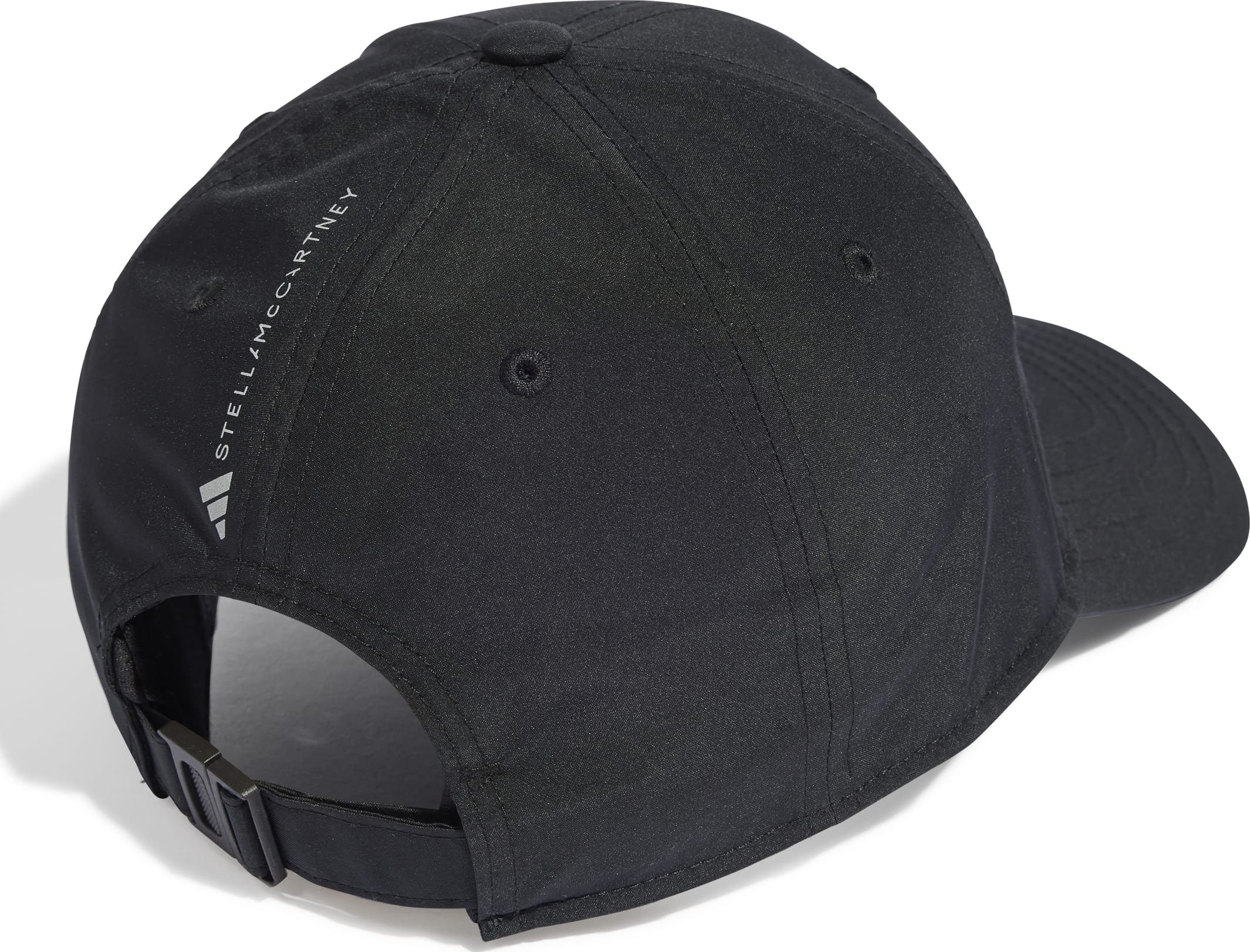 Stella McCartney Adidas Unisex Black Logo Reflective Hat NWT Women Black Logo Baseball Cap | Stella McCartney US main image 3
