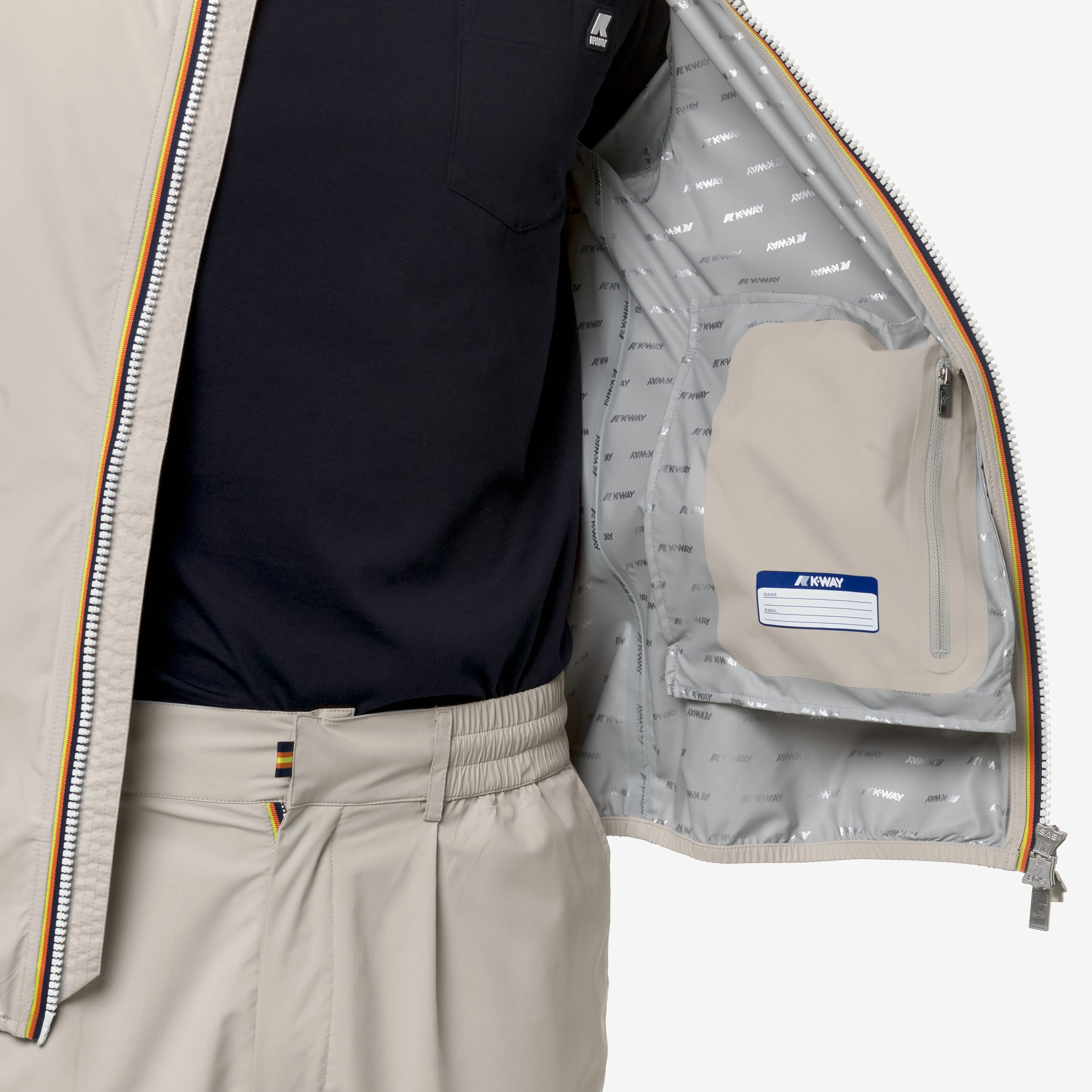 K-WAY Pants K-WAY JACK STRETCH DOT Man
