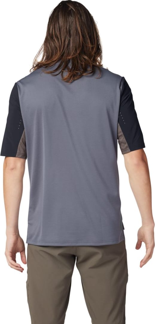 Fox Racing Camiseta Defend SS Hombre | Tejido TruDri | Corte MTB | Tela Reciclada