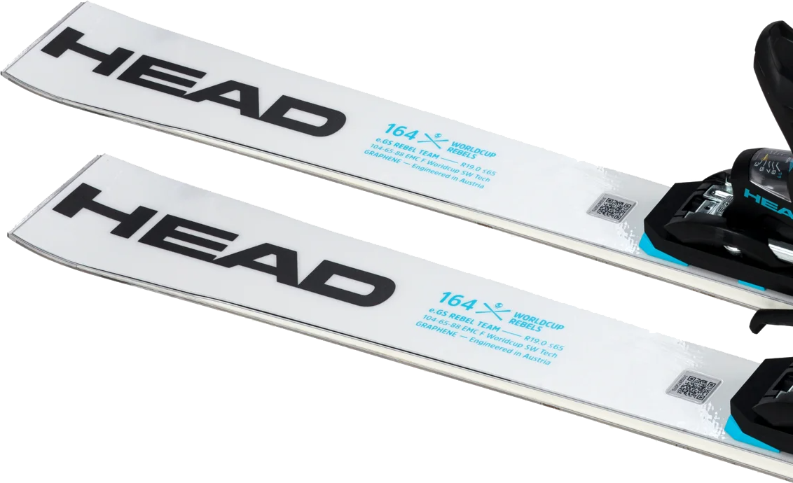 HEAD Pack Esquís + Fijaciones HEAD WCR E.GS REBEL TEAM JUNIOR SKI
