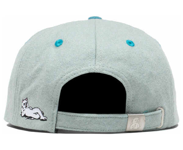 Ripndip White and Blue Embroidered Unisex Cap NWT Adjustable Rip N Dip Los RipNDip Corduroy Snapback Hat - White/Blue  main image 3