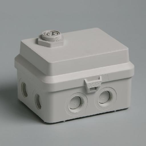 Kabeldoos met Doorsteektules Spatwaterdicht IP54 Grijs kopen? Elektradozen