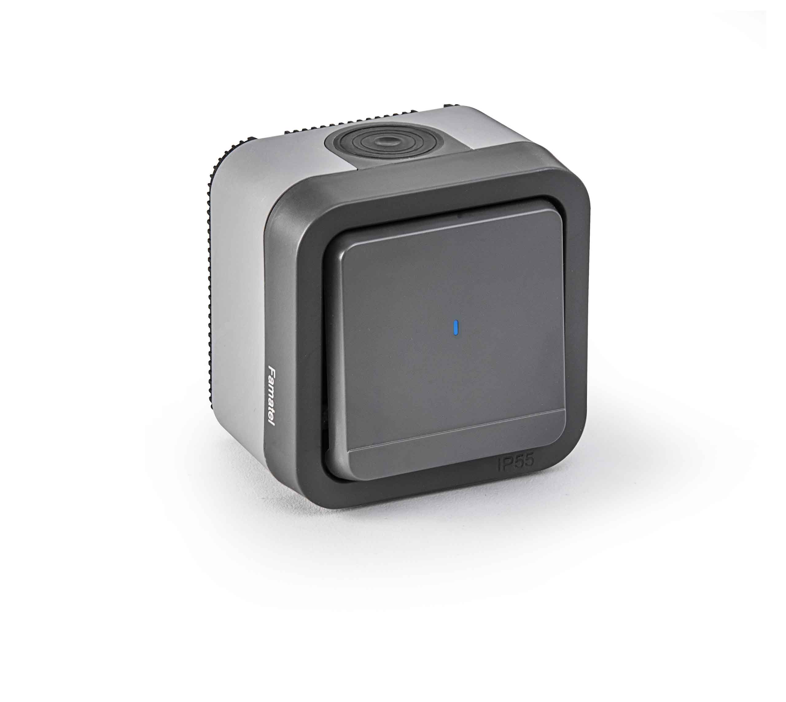 AQUARIS IP55- Pulsador LED