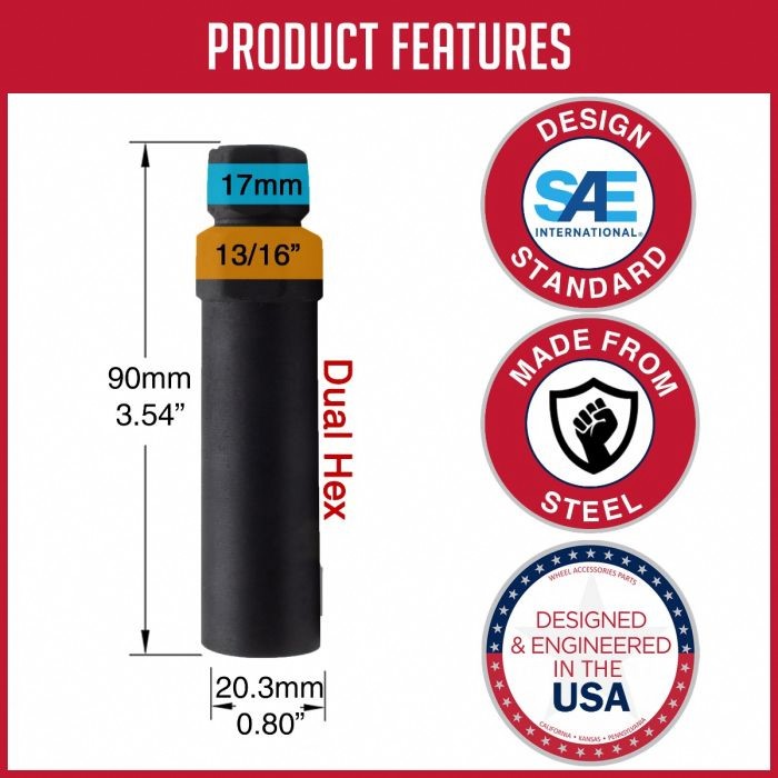 1 Pc Car 6 Spline 3.50