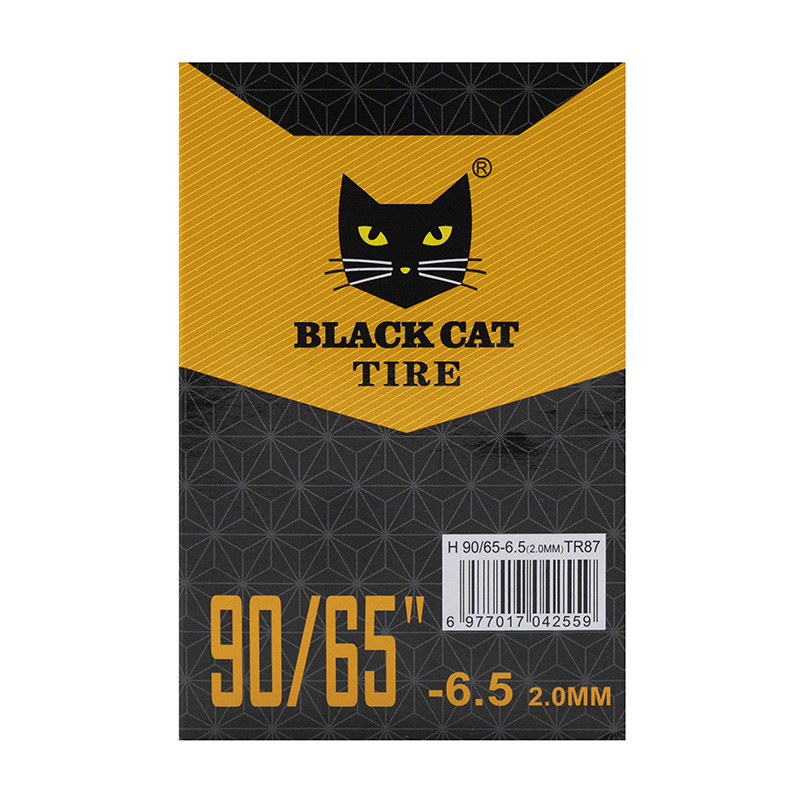 Cámara premium 90/65-6.5 2.0mm VC 90x90º - 5uds [Black cat] - RuedaQrueda