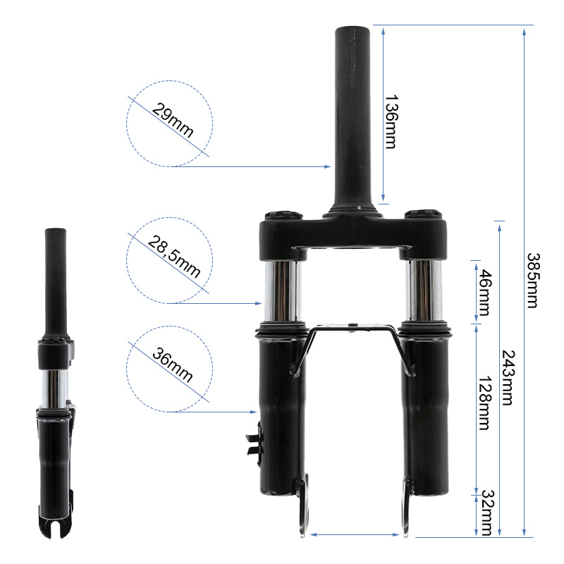 Suspensión delantera Xiaomi - RuedaQrueda