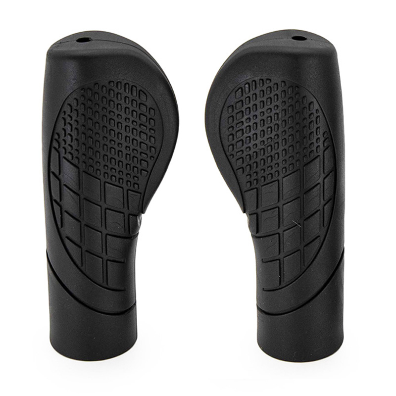 Puños de silicona negros - 2 uds - RuedaQrueda