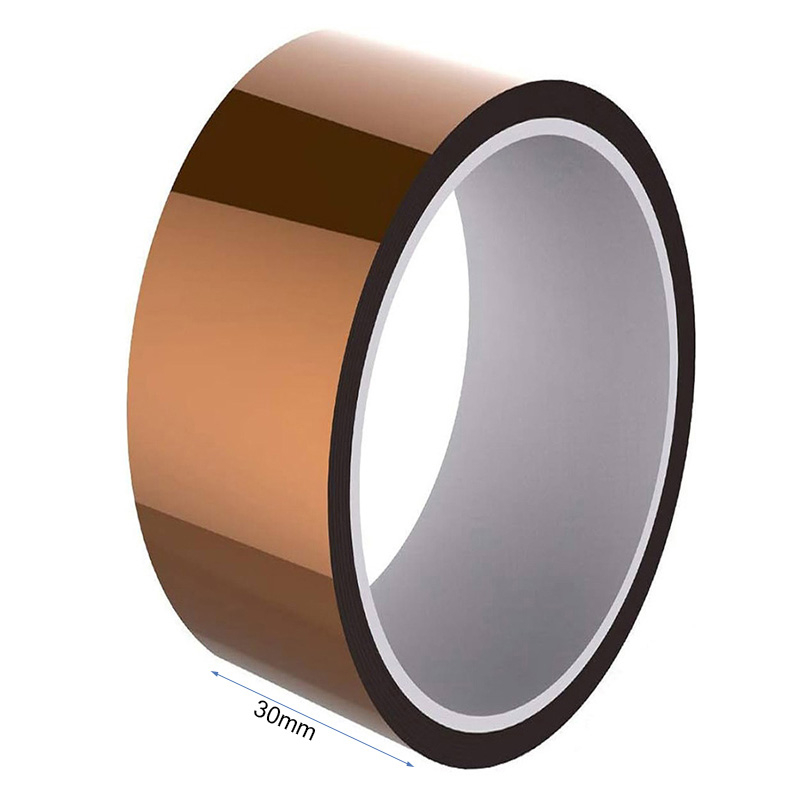 Cinta adhesiva Kapton 33M - 30mm - RuedaQrueda