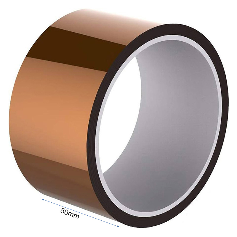 Cinta adhesiva Kapton 33M - 50mm - RuedaQrueda