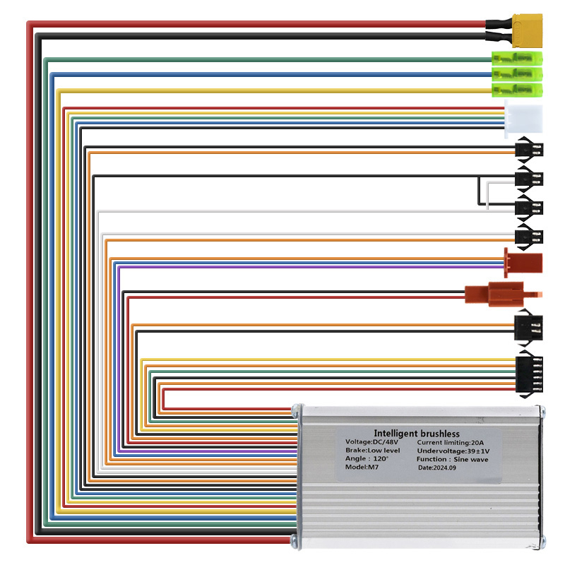 Controladora 48V 20A 800W LCD Liviae - RuedaQrueda