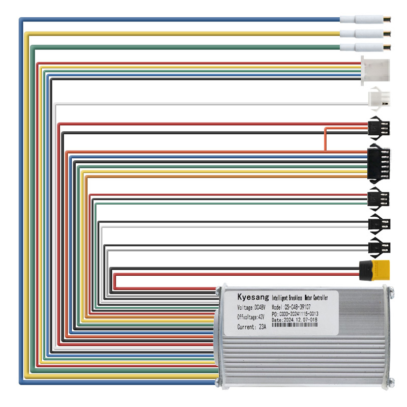 Controladora 48v 23A 1000w LCD QS-S4 [Kyesang] - RuedaQrueda