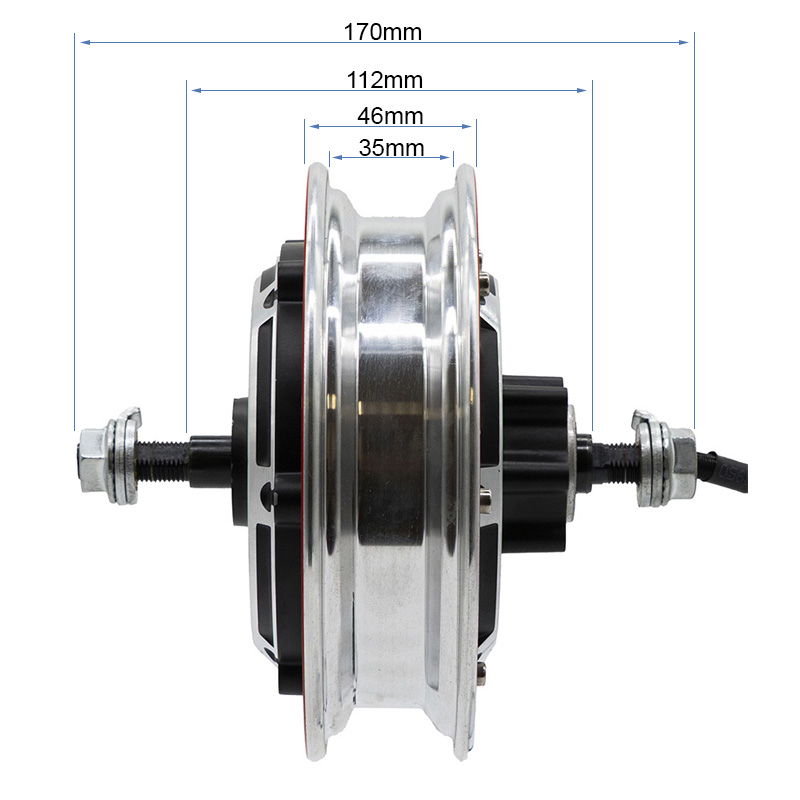 Motor 48V 800W 6/B34 - RuedaQrueda