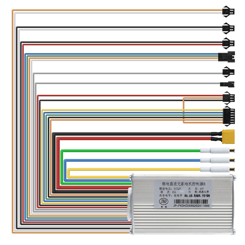 Controladora 52V 25A 800W-B LCD JP [J&P] - RuedaQrueda
